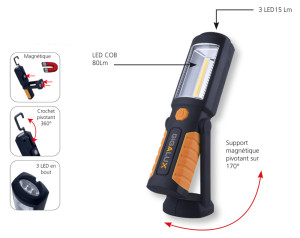 mini baladeuse rechargeable